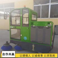 全封閉物業保潔清掃車 學校工廠廣場座駕掃地機?