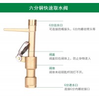 銅取水閥 銅快速取水閥 銅取水器 銅方便體