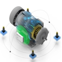 煤礦大型設(shè)備故障診斷狀態(tài)電動機主要軸承溫度振動監(jiān)測系統(tǒng)