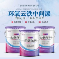 厚漿型環氧云鐵中間漆   搭配環氧富鋅底漆的中間漆